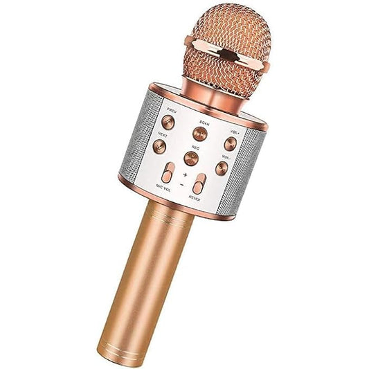 Wireless Bluetooth Mic with Speaker for Singing | Toddler Mike Toy for 3+ Year Old Boys & Girls | Birthday Gift